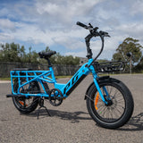 Progear E-Moover E-Cargo Bike Electric Blue