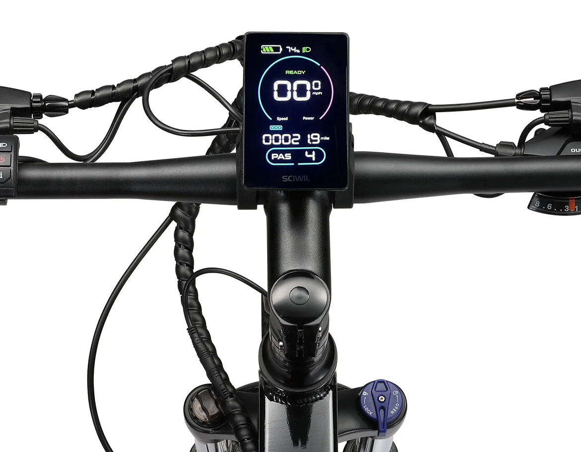 Progear E-Rover Electric Folding MTB 26" - Gloss Black