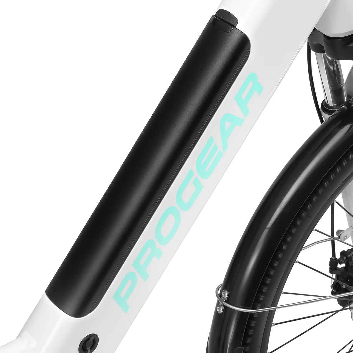 Progear E-Sierra Ladies 26" 17" Hybrid E-Bike Whisper White
