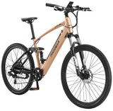 Progear E-Trail 27.5 18" Dual Susp. E-Bike Sandstorm
