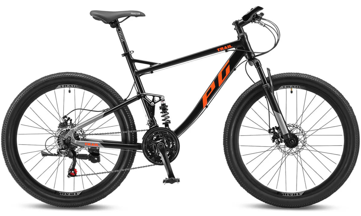hervis gravel bike Progear Trail 26" Dual Suspension Mountain Bike – Crooze