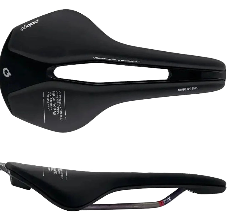 Prologo Nago R4 PAS Tirox 137mm Saddle Hardblack