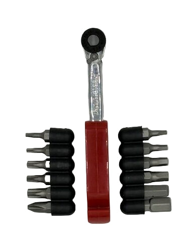 Prestacycle Prestaratchet Multi-Tool Kit 12 Bits