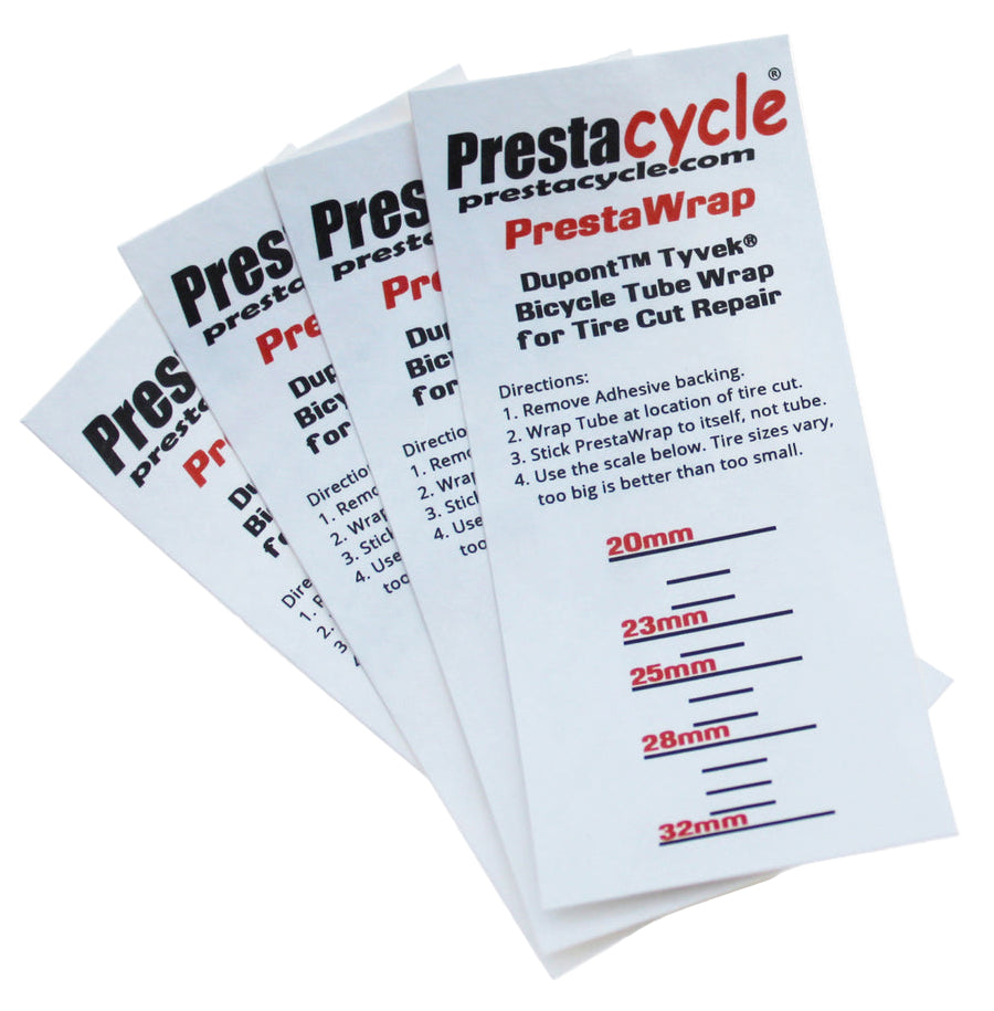 Prestacycle PrestaWrap Tube Wrap for Tire Repair