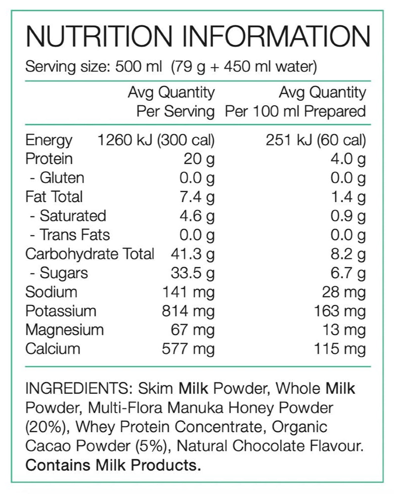 Pure Recovery Shake Pouch 475g