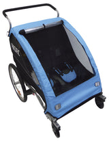 Pacific Deluxe 2 In 1 Trailer/Stroller - 2 Child
