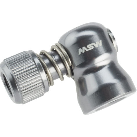 MSW Windstream 20 Inflator Head Silver with X2 20g Cartridge