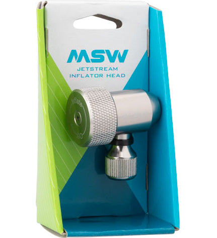MSW Jetstream 38 Inflator Head Silver with 38g Cartridge