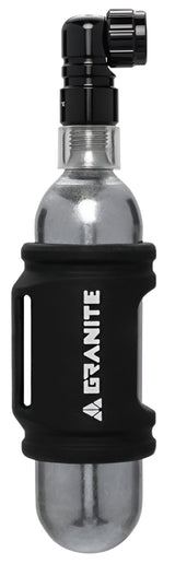 GRANITE PUNK - CNC CO2 inflator with silicone sleeve for 25g canister