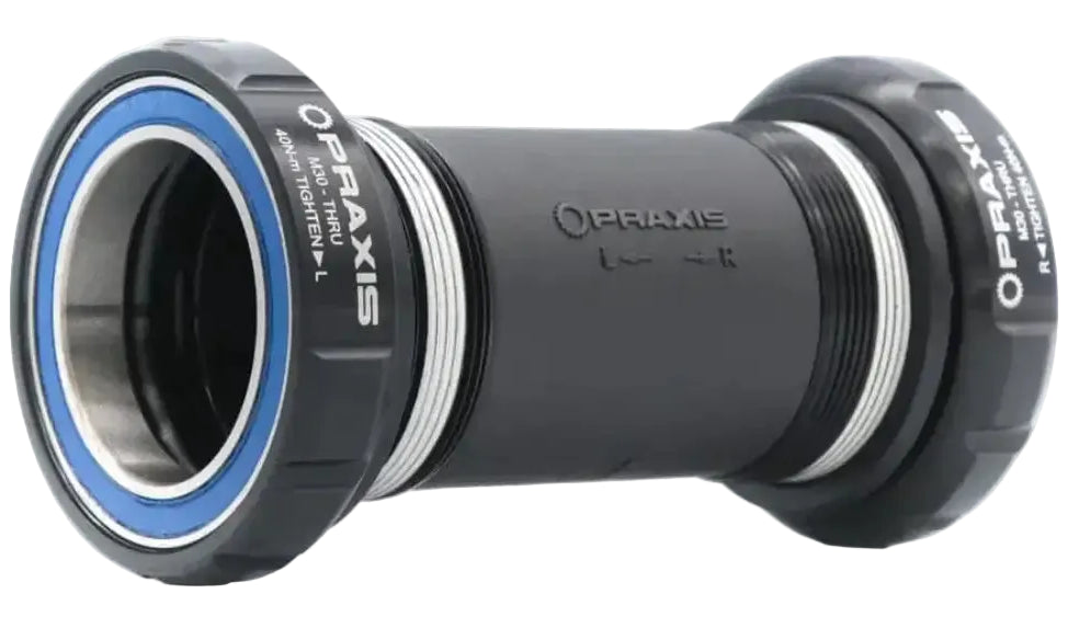 Praxis M30 THRU Bottom Bracket Standard (30/30) BSA Eng Threaded ( 68/73mm)