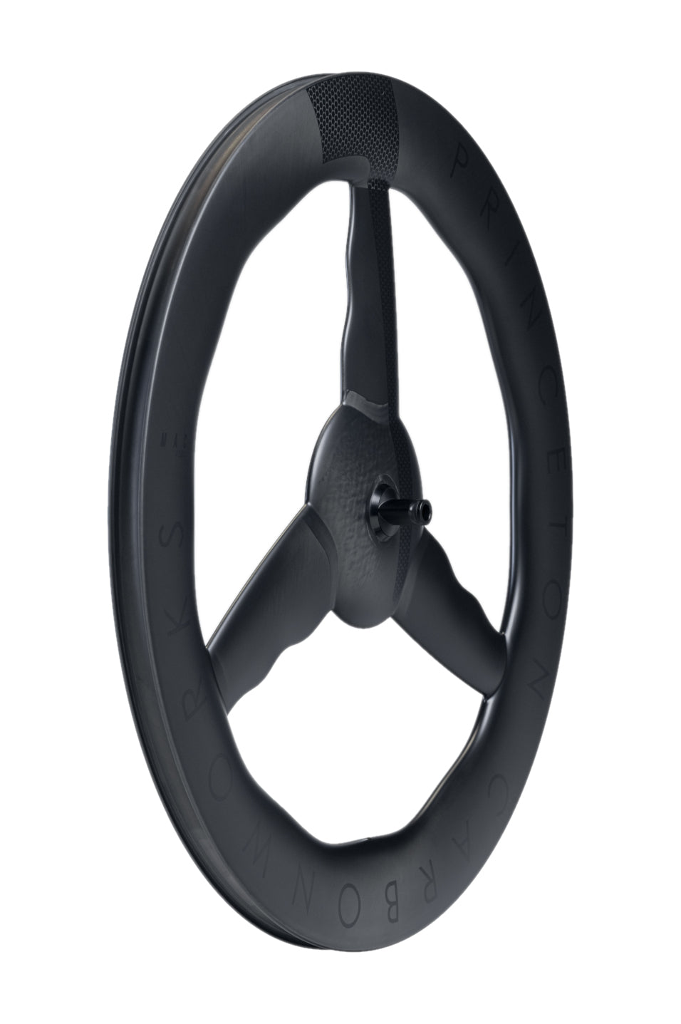 Princeton Mach 7580 V2 Tri Spoke DB Front Wheel Black (Pre-Order)
