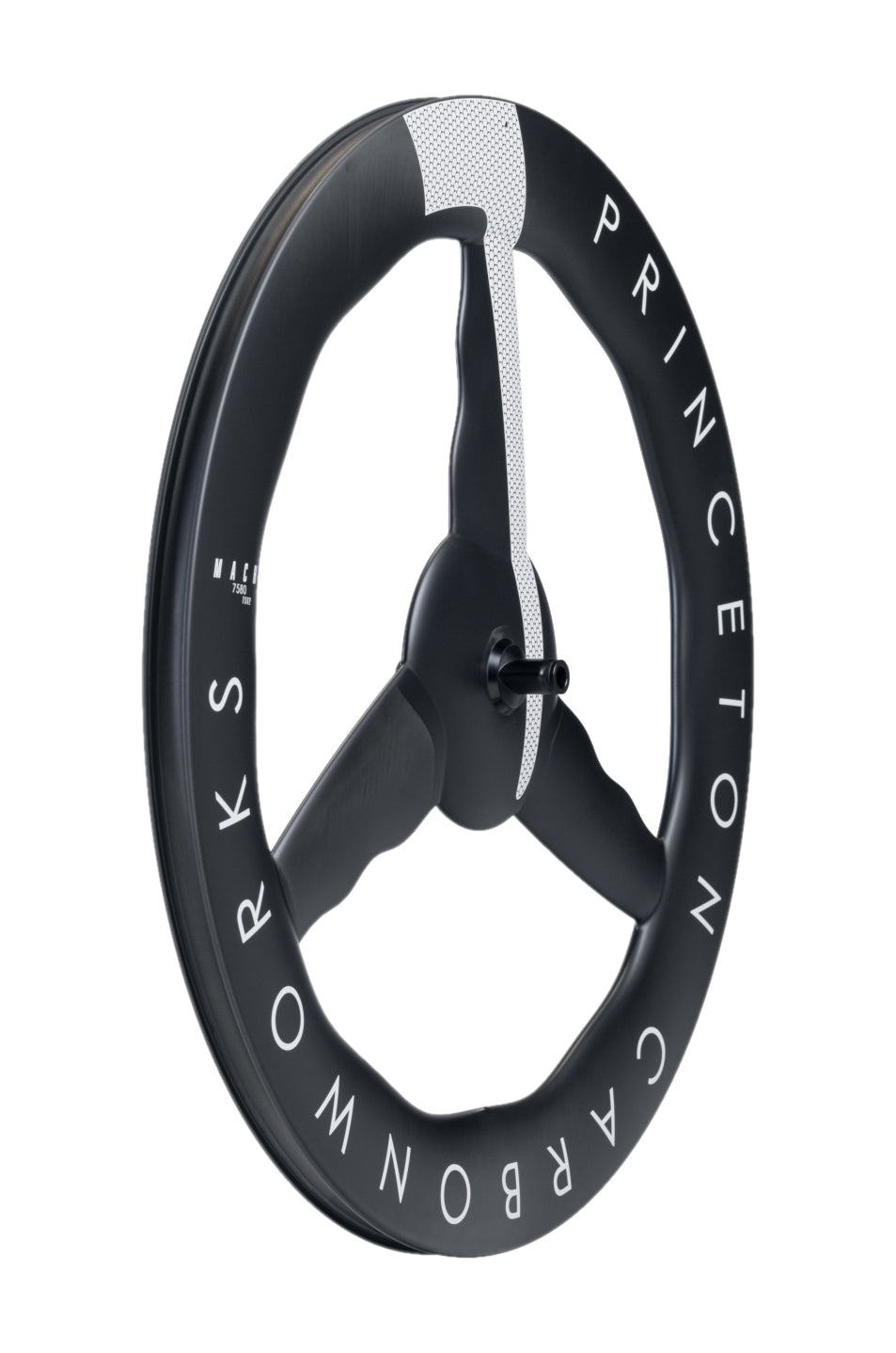 Princeton Mach 7580 V2 Tri Spoke DB Front Wheel White (Pre-Order)