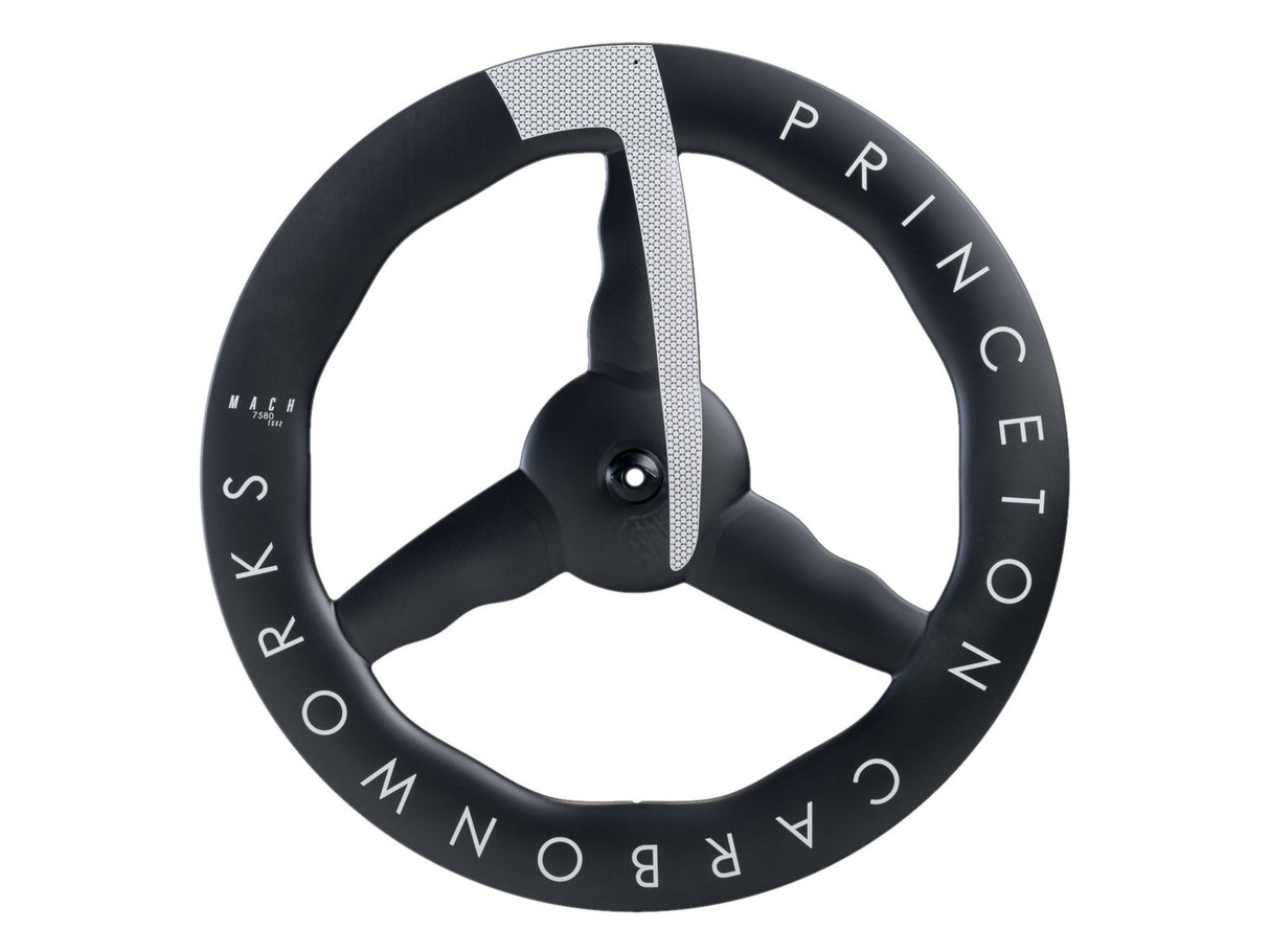 Princeton Mach 7580 V2 Tri Spoke DB Front Wheel White (Pre-Order)