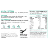 Pure Whey Natural Protein Powder 1kg Honey Salted Caramel