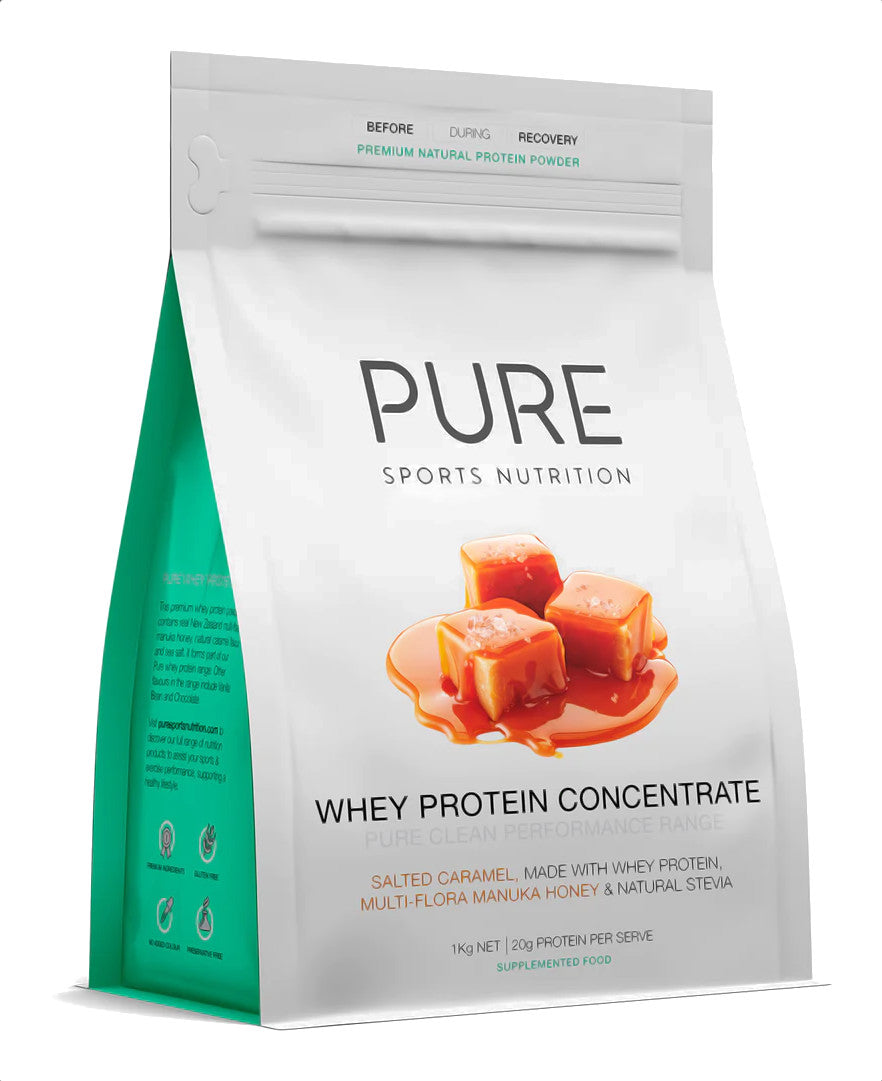 Pure Whey Natural Protein Powder 1kg Honey Salted Caramel