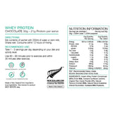 Pure Whey Natural Protein Powder 30g Sachet Cacao Chocolate