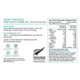 Pure Whey Natural Protein Powder 30g Sachet Honey Salted Caramel