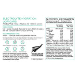 Pure Electrolyte Hydration Drink 160g Low Carb Pineapple