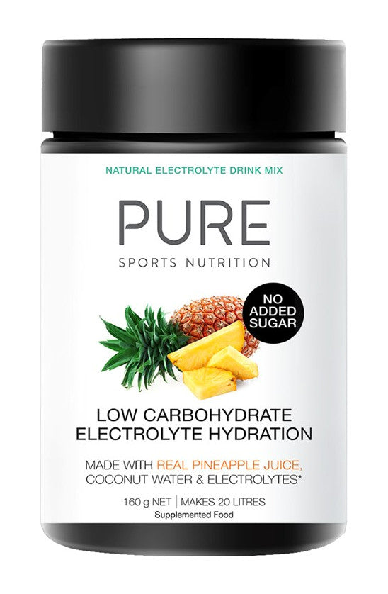 Pure Electrolyte Hydration Drink 160g Low Carb Pineapple