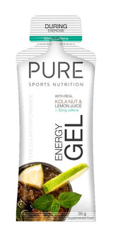 Pure Energy Gel 35g Kola Nut/Lemon Juice w/30mg Caffeine