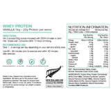 Pure Whey Natural Protein Powder 1kg Vanilla