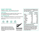 Pure Whey Natural Protein Powder 500g Vanilla