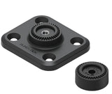 Quad Lock 360 Base-Flat Rectangle 4 Hole