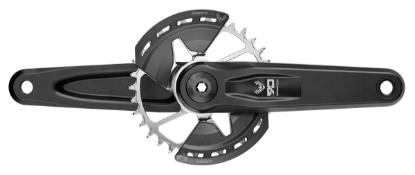 SRAM Crankset Eagle 90 Q174 CL55 DUB MTB Wide Black 2-guards 32t Steel T-Type