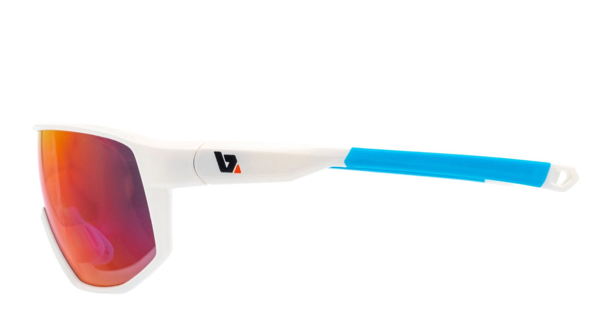 BZ Optics RST White/Blue HD Mirror Glasses
