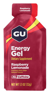GU Raspberry Lemonade Energy Gel, Box of 24
