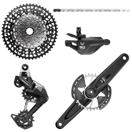 Eagle 90 DUB Groupset (Rear Der, Trigger Shifter w Clamp, Crankset DUB MTB Wide w DM 32t