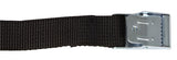 ORTLIEB COMPRESSION STRAPS METAL BUCKLE 200CM (PAIR) BLACK