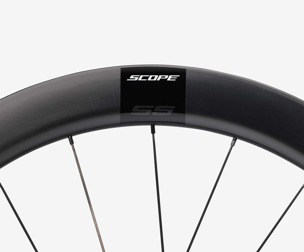 Scope S5 Disc Brake Black Shimano HG Road Wheelset