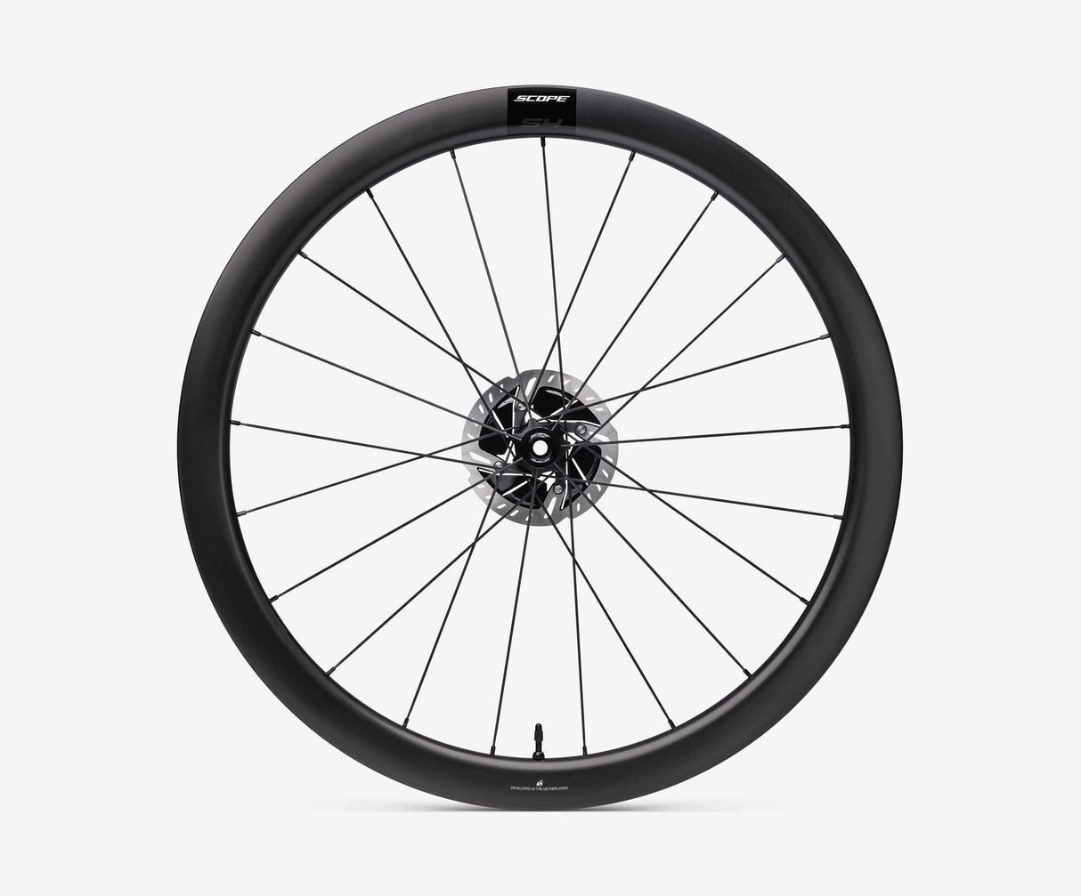 Scope S4 Disc Brake Black Shimano HG Road Wheelset