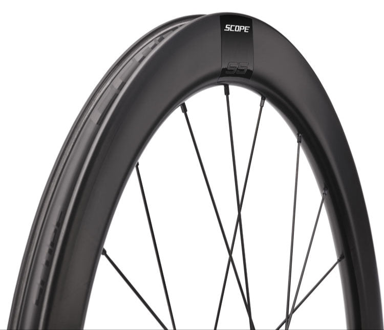 Scope S5 Disc Brake Black SRAM XDR Road Wheelset