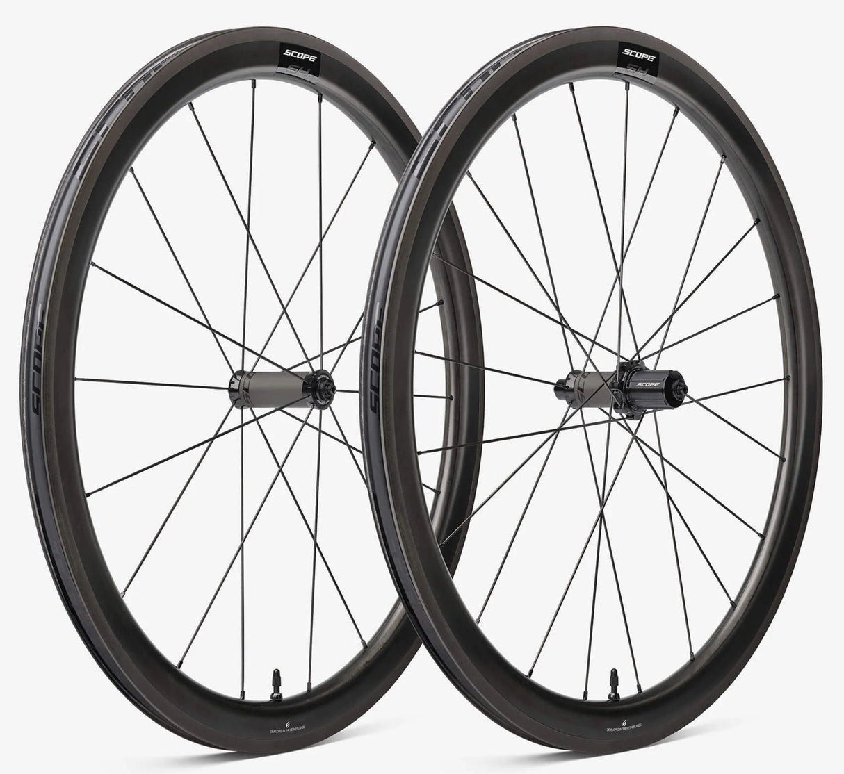 Scope S4 Rim Brake Black SRAM XDR Road Wheelset
