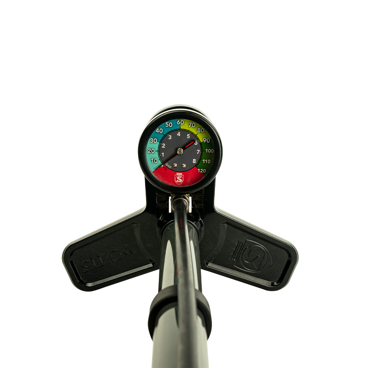 Silca Pista Plus Floor Pump Grey