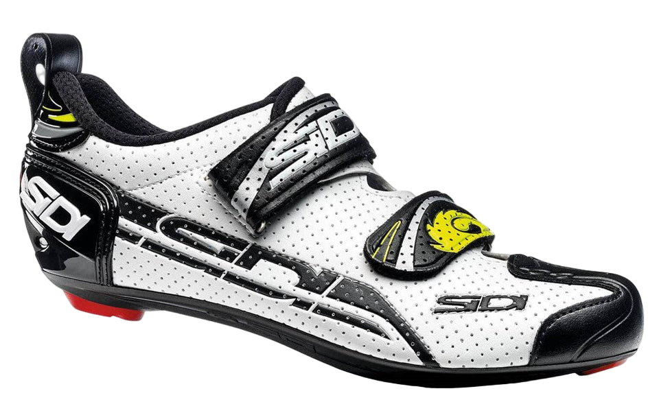 Sidi T-4 Air Carbon White/Black Cycling Shoes