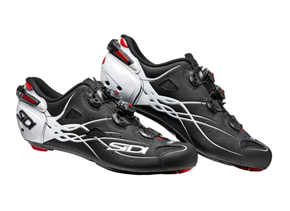Sidi Shot Matt Black/White Cycling Shoes