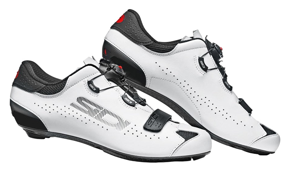 Sidi Sixty Black/White Cycling Shoes