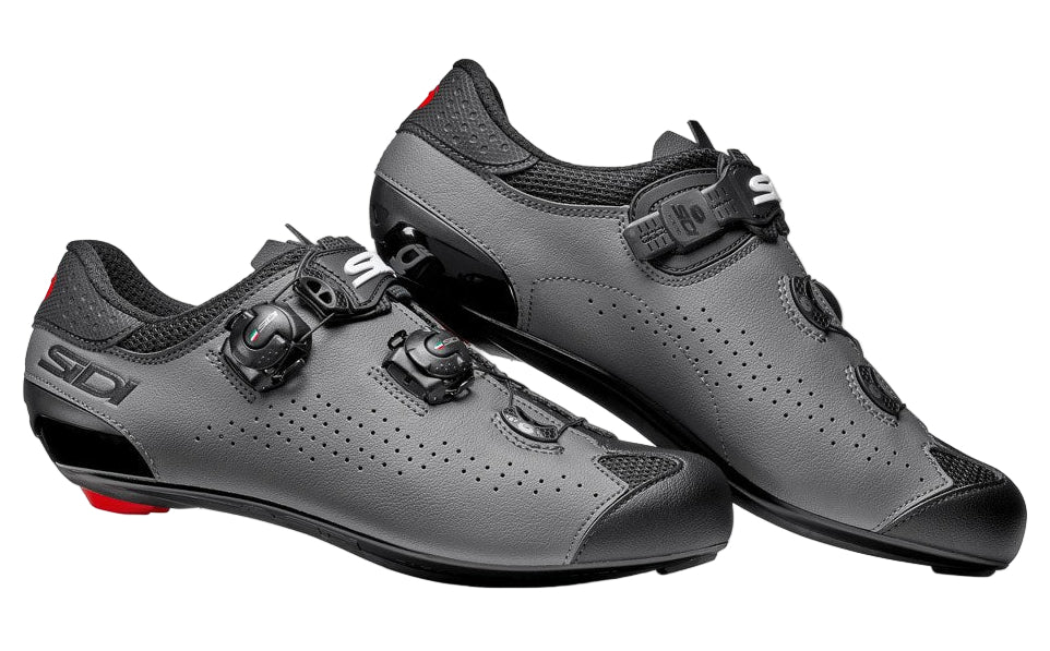 Sidi Genius 10 Mega Black/Grey/Black Cycling Shoes