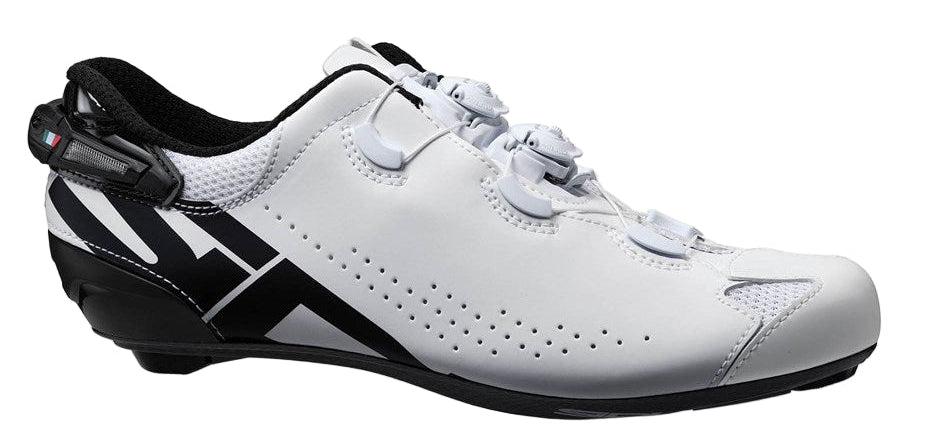 Sidi Shot 2S White/Black Cycling Shoes