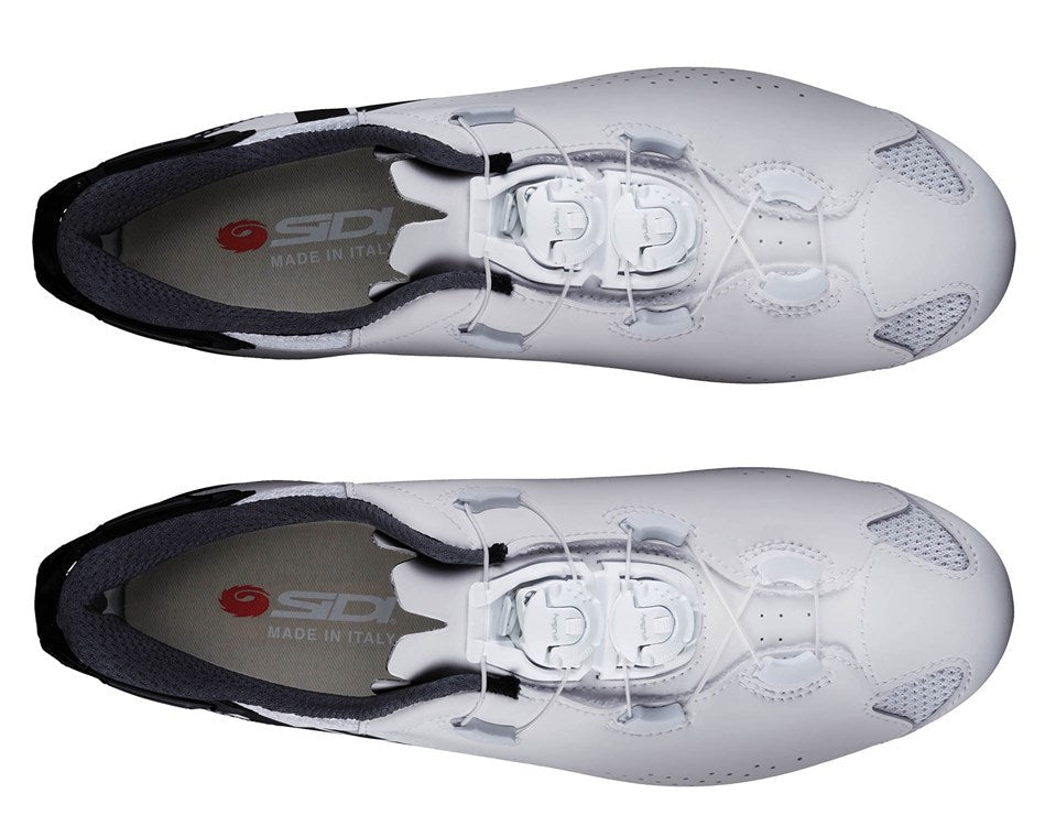 Sidi Shot 2S White/Black Cycling Shoes