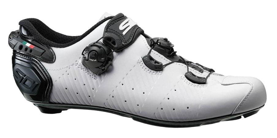 Sidi Wire 2S White/Black Cycling Shoes