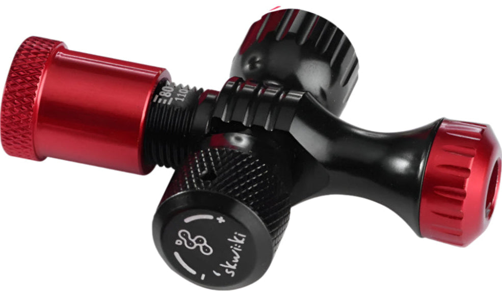 Skwiki CO2 Preset Inflator Black/Red