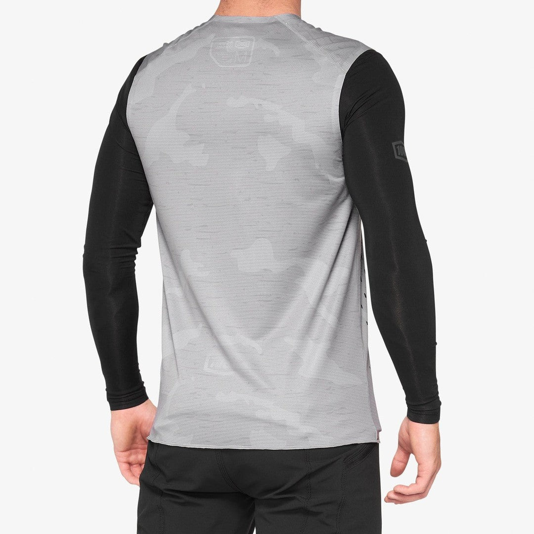 100 Percent R-CORE CONCEPT Sleeveless Jersey Grey Camo