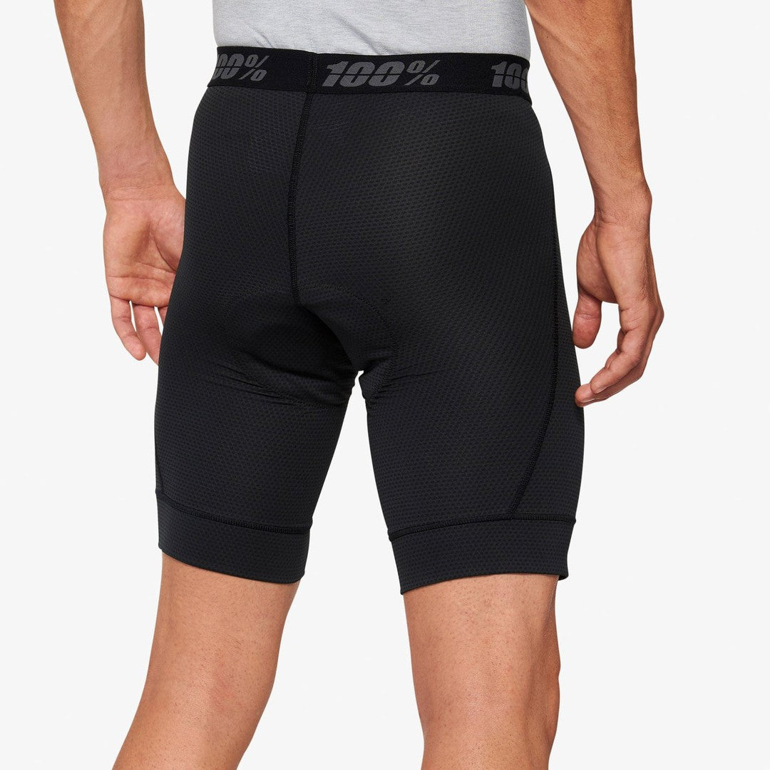 100 Percent RIDECAMP Shorts w/Liner Black