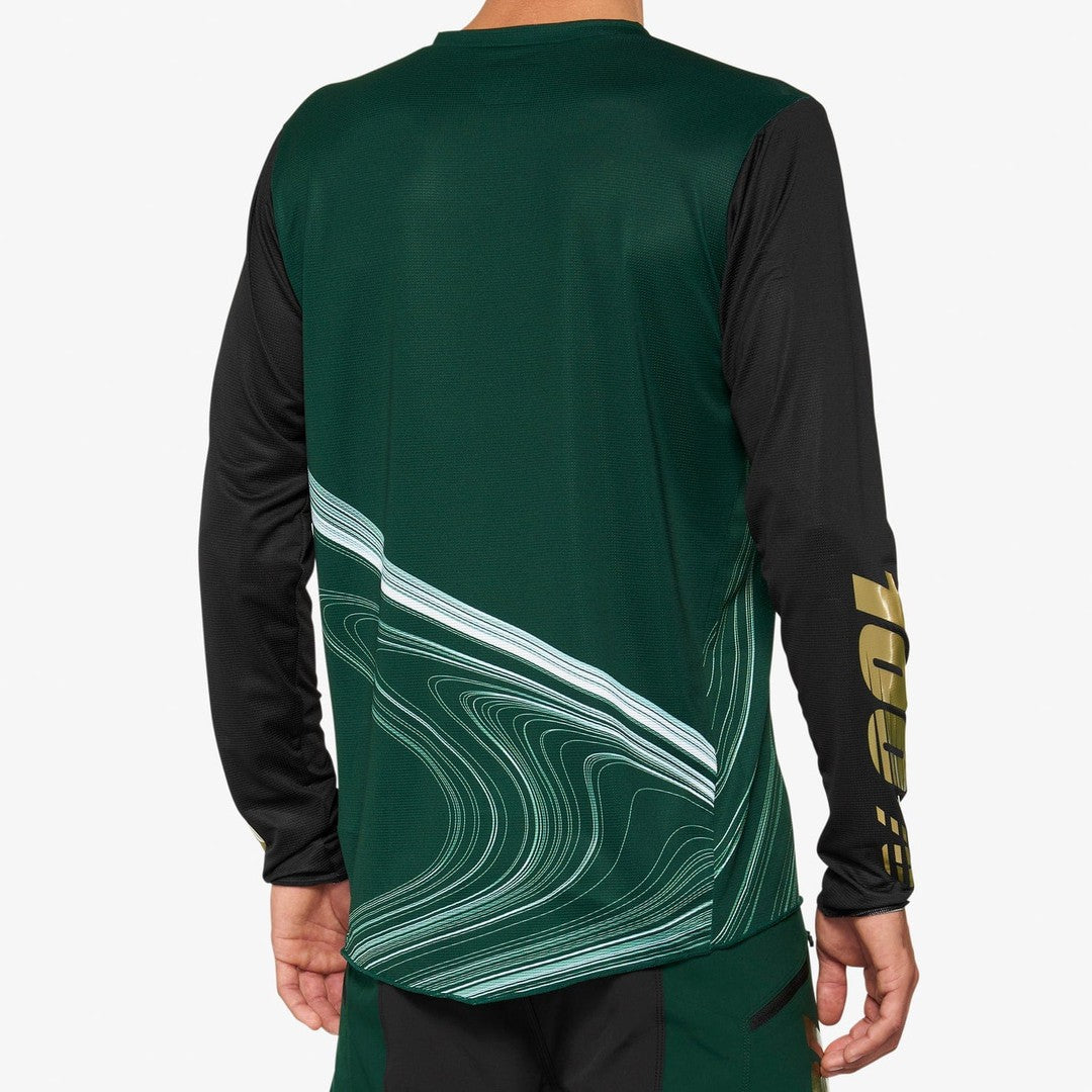 100 Percent R-CORE X LE Jersey Forest Green