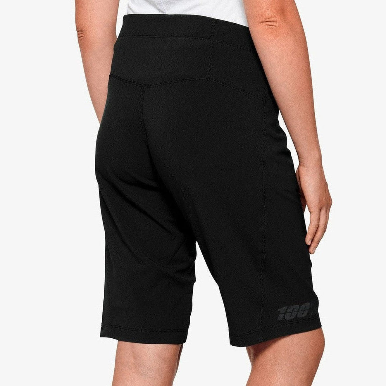 100 Percent RIDECAMP Womens Shorts w/Liner Black