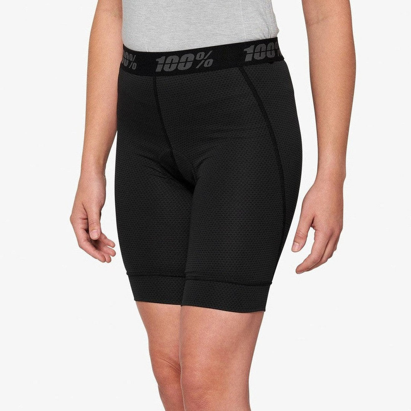 100 Percent RIDECAMP Womens Shorts w/Liner Black